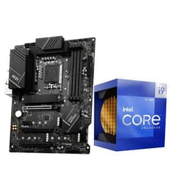 INLAND Micro Center Intel Core i9-12900K 16 (8P+8E) Cores up to 5.2 GHz Unlocked LGA 1700 Desktop Processor with Integrated Graphics Bundle with MSI PRO Z790-P WiFi DDR4 Motherboard