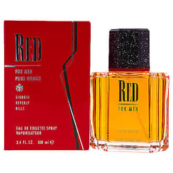 GIORGIO Men's Cologne by Giorgio Beverly Hills, Red, Eau De Toilette EDT Spray, 3.4 Fl Oz