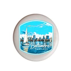R and R Imports Baltimore Maryland Design B Souvenir Frisbee Flying Disc 2-Pack