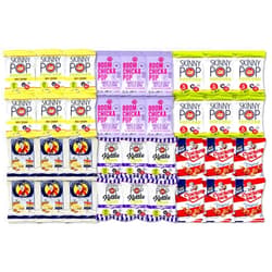 Niro Assortment | Popcorn Snack Pack | Skinny Pop, Pirate's Booty, Cracker Jack, and Angie's | 36 Pack Variety