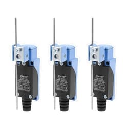 uxcell 3 Pcs TZ-8107 Limit Switch Adjustable Rod Lever Arm 1NC+1NO for CNC Mill 3D Printer Door Switch