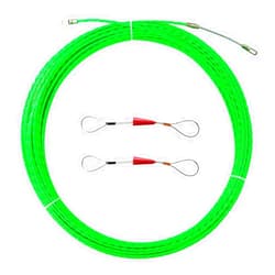 VGongTech 30M 100ft Fish Tape Cable Puller Kit Through Wall Wire Guide Device 4mm PET Electrical Cable Puller Duct Rodder Threader Fish Cable Fastener