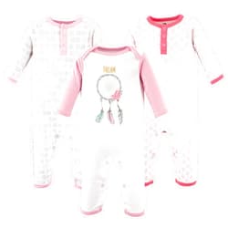 Hudson Baby baby-girls Cotton Coveralls