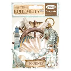 Stamperia Ephemera-Sea Land, ‎16,5 x 12 x 0,3 cm