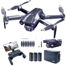 CHUBORY X10 PRO GPS Drone with Camera for Adults 4K UHD, 90 Min Long Flight Time,3280 FT Long Control Range, Auto Return, Follow Me, Brushless Motor, 5G FPV RC Quadcopter for Beginners(<0.55bl)