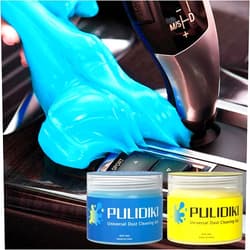 PULIDIKI Car Cleaning Gel Universal Detailing Kit Automotive Dust Car Crevice Cleaner Slime Auto Air Vent Interior Detail Removal for Car Putty Cleaning Keyboard Cleaner Car Accessories