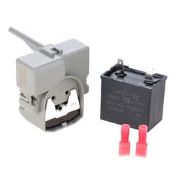 Lemfema 2319792 W10197428 W10189190 TSD2 Refrigerator Start Device & W10662129 Compressor Run Capacitor Compatible with Whirlpool Kenmore Electrolux Refrigerator Replaces WP2319792 241527803 241941003 2255198