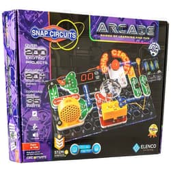 Snap Circuits “Arcade”, Electronics Exploration Kit, Stem Activities for Ages 8+, Full Color Project Manual (SCA-200)