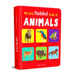 By Wonder House Books (Author) My First Padded Book of Animals: Early Learning Padded Board Books for Children
