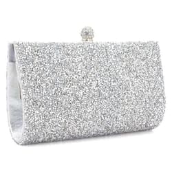 MagicLove Bling Evening Bag for Women Rhinestone Crystal Clutch Purse