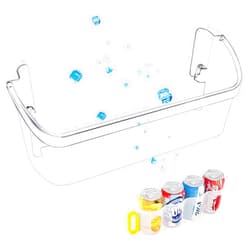 YEECHUN UPGRADED 242126602 Refrigerator Door Bin Replacement,Compatible with Frigidaire Refrigerator Door Shelf LFSS2612TF0 LFSS2612TE0 FFSS2625TS0 FFSS2615TS0,For Bottom Two Shelves Side Shelf Rack Parts