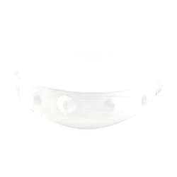 Mud Pie Beaded Serving Bowl, White, 5