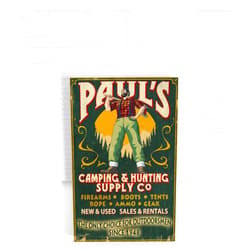 Lantern Press Paul Bunyan, Vintage Sign (Lined 6x9 Journal, Lay Flat, 193 Pages, FSC Paper)