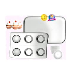 Doll Buddies Kids’ Oven Pan Set for Easy Bake Ultimate Oven | Includes Cupcake, Rectangular Bake Pans & 75 Liners (15 MORE THAN OTHERS) | Accessories for Cooking Easy Bake Oven Mixes