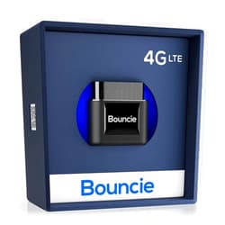 Bouncie GPS Car Tracker [4G LTE], Vehicle Location, Accident Notification, Route History, Speed Monitoring, GeoFence, No Activation Fees, Cancel Anytime, Family or Fleets