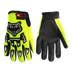 JAGASOL Kids Dirt Bike Gloves, Kids & Youth Power Sports Riding Gloves for Motorcycle, BMX, Mountain Bike, ATV, Full Finger Children Gloves for Outdoor Sports Cycling Camping Fishing