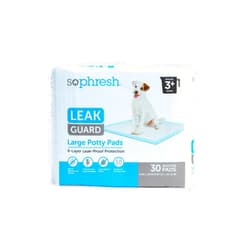 So Phresh Large Leak Guard Quilted Potty Pads Count of 30