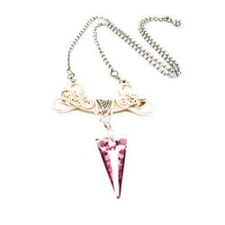 ERAY Collection Pink Arrow Pendant