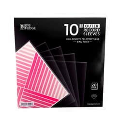 BIG FUDGE 20 Pack Vinyl Record Outer Sleeves 10