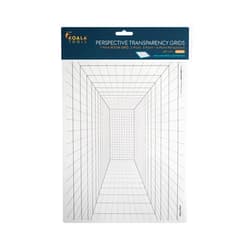 Koala Tools | Perspective Grid Transparency Sheets (Variety Pack of 4) - 8.5