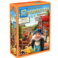 Format: Video Game Carcassonne Abbey & Mayor Board Game EXPANSION - Unleash New Strategies and Characters! Medieval Strategy Game for Kids and Adults, Ages 7+, 2-6 Players, 45 Minute Playtime, Made by Z-Man Games
