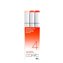 Copic Marker Sketch Blending Trio Markers, SBT 4, 3-Pack