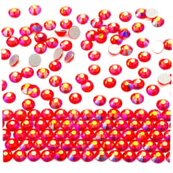 Genio cristal SS20 Hyacinth AB Flatback Rhinestones,1440pcs, 5mm Glue Fix Glass Rhinestones for Tumblers, Cups, Shoes, Clothes, Crafts, Competition Suits, etc.