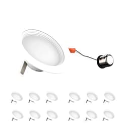 LEDMyplace.com LEDMyplace 4 inch 10W Round Dimmable Retrofit LED Recessed Downlight, Pack of 12, Replacement of 35W, 650 Lumens, 5000K Daylight White, Baffle Trim Can Lights, Ceiling Lighting for Home, Office