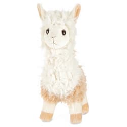 Bearington Collection Llamar Plush Llama Stuffed Animal, 10 inches