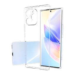 Fnmisan Clear Silicone Case for Huawei Nova Y61 4G, Back Protective Case Ultra Thin Soft Shock Absorption Scratch-Resistant Bumper Protective Case Flexible TPU Mobile Phone Case Transparent