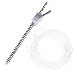 VGEBY Differential Pitot Tube, High Precision Airspeed Measurement for Aircraft, Airspeed Indicator with Durable Aluminum Construction for Pilots General Aviation and Flight Training