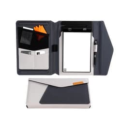 Rocketbook Capsule Cover for Orbit Executive - 100% Recyclable Cover with Pen Holder, Magnetic Clasp & Inner Storage - Gray