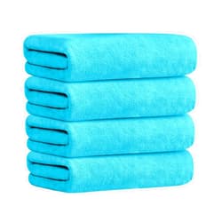 JML Microfiber Towels, Bath Towel Sets (4 Pack, 27