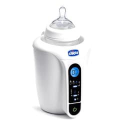 Chicco Digital Bottle & Baby Food Jar Warmer with LCD Display, Digital Countdown and Ready Alert, Fits Most Bottles and Baby Food Jars, White