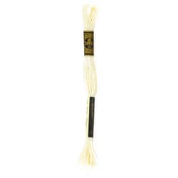 DMC 117-712 Six Strand Embroidery Cotton Floss, Cream, 8.7-Yard