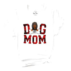 LEVY PAW Personalized Gordon Setter Mom Shirt Cute Gordon Setter Shirt Funny Gordon Setter Gift