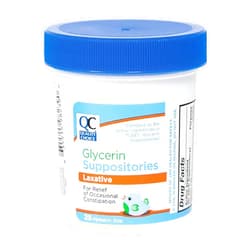 Quality Choice Pediatric Glycerin Suppositories Laxative Relief 25 Ct Each (7)