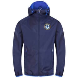 Chelsea FC Official Soccer Gift Mens Shower Jacket Windbreaker