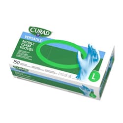 Curad Nitrile Exam Gloves, Latex Free, 9.5