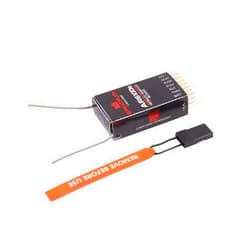 MOOKEENONE 3.5V-9.6V AR6100E Remote Satellite Receiver for DSM2 Transmitter Set for Spektrum 6 Channel