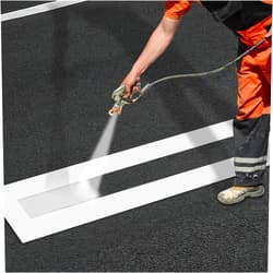 EYUNSTAR Parking Lot Line Stencil, 4x108 Inch, Reusable Silicone, Foldable Straight Line Stencil, Pavement Stencils for Curbs Parking Lots Asphalt Concrete for Airbrush Spray Paint