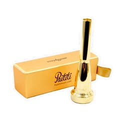 Paititi Gold Plated Rich Tone Bb 3C Trumpet Mouthpiece