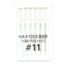 LNKA Embroidered Needles HAX130EBBR (130/705 H-E) #11 6pcs Needles for Brother PR-600 PR-650 PR-1000 PR Series by LNKA