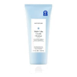 Naturium Multi-Calm Cream Cleanser, Hydrating Face Wash for Eczema-Prone Skin, 210 mL / 7.1 fl oz