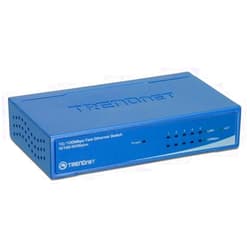 TRENDnet 5-Port 10/100Mbps Ethernet Switch TE100-S55Eplus (Metal Desktop)
