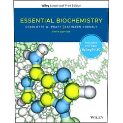 Charlotte W. Pratt,Kathleen Cornely Essential Biochemistry, 5e WileyPLUS Card with Loose-leaf Set Multi-Term