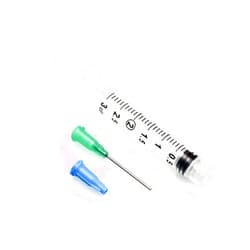 Dispense All 103 Pack - 10x 3ml Syringe with 18 Gauge Blunt Tipped Dispensing Needle and Storage Cap, Luer Lock | Refill Mix Measure Ink, Juice, Apply Glue, Lube | Science Experiments, Arts, Crafts