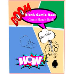 By nour assun (Author) Blank Comic Book Comic Sketch Book for kids: have Your Own Comic Book | 30 Pages
