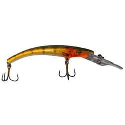 Reef Runner 600 Series Deep Little Ripper, 4-9/16-Inch, Green Perch