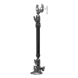 Delkin Devices Fat Gecko Reach Camera Suction Mount with Adjustable Extension Arm – Professional Suction Cup Holder – Black
